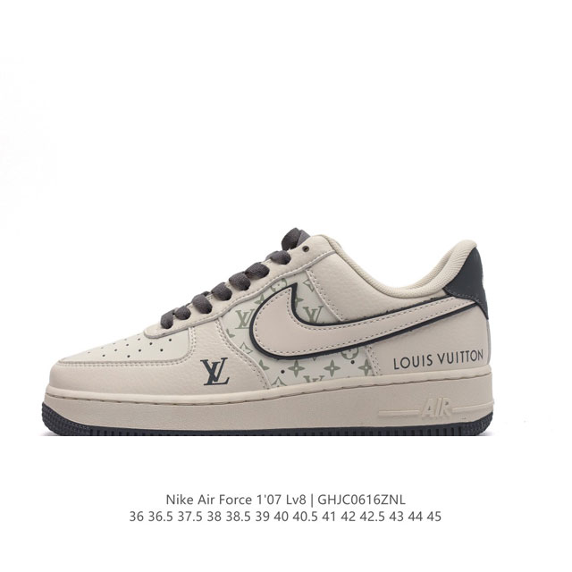 公司级 Af1耐克 Nike Air Force 1 ‘07 Low 空军一号 路易威登联名 厚底增高百搭运动板鞋 原楦头原纸板 打造纯正空军版型，专注外贸渠道 - 点击图像关闭