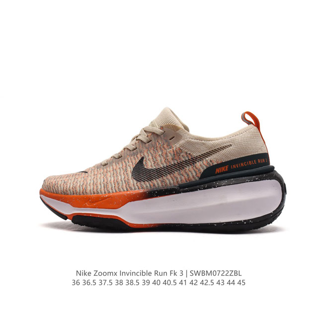 真标 耐克 Nike Zoomx Invincible Run Fk 3 机能风格运动鞋 厚底增高老爹鞋，最新一代的invincible 第三代来了！首先鞋面采