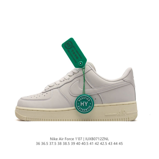 公司级 附赠送logo清洁刷 Af1耐克 Nike Air Force 1 ‘07 Low 空军一号厚底增高百搭休闲运动板鞋 路易威登联名 原楦头原纸板 打造纯 - 点击图像关闭