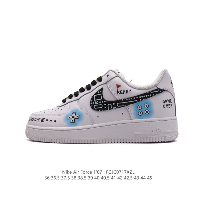 公司级 Af1耐克 Nike Air Force 1 ‘07 Low 空军一号 双勾√ 厚底增高百搭运动板鞋 原楦头原纸板 打造纯正空军版型，专注外贸渠道 全掌