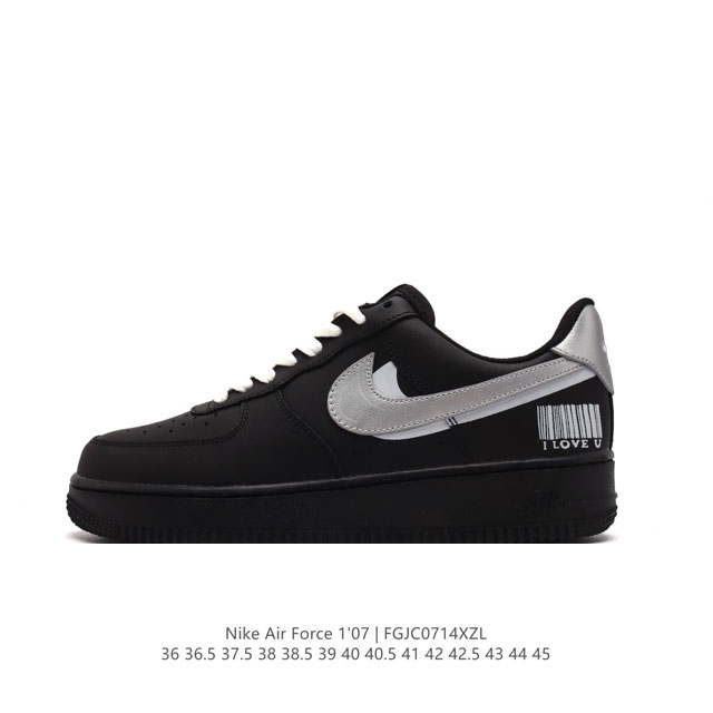 公司级 Af1耐克 Nike Air Force 1 ‘07 Low 空军一号 双勾√ 厚底增高百搭运动板鞋 原楦头原纸板 打造纯正空军版型，专注外贸渠道 全掌