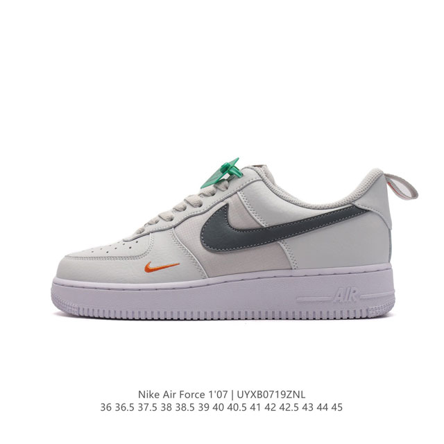 公司级 附赠送logo清洁刷 Af1耐克 Nike Air Force 1 ‘07 Low 空军一号厚底增高百搭休闲运动板鞋 路易威登联名 原楦头原纸板 打造纯