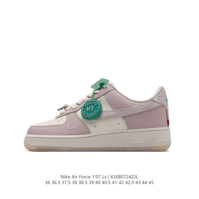 公司级 附赠送logo清洁刷 Af1耐克 Nike Air Force 1 ‘07 Low 空军一号厚底增高百搭休闲运动板鞋 路易威登联名 原楦头原纸板 打造纯 - 点击图像关闭