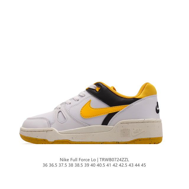 耐克 Nike 全新鞋型 来了！Nike Full Force Low 时尚复古运动板鞋，复古气质爆棚！近年来复古风的兴起，众多品牌纷纷推出自己的全新鞋款，势必 - 点击图像关闭