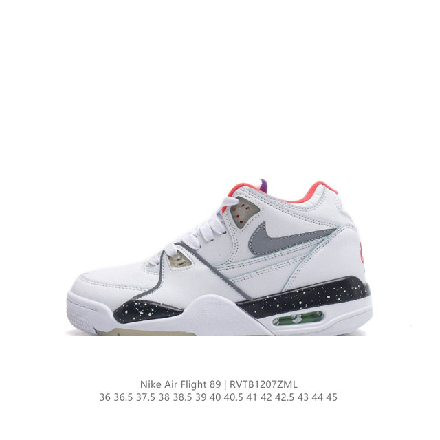 公司级 耐克 超酷nike Air Flight 89气垫鞋aj4简版兄弟款篮球鞋男女运动鞋 Air Jordan 4 的 “孪生兄弟” Nike Air Fl