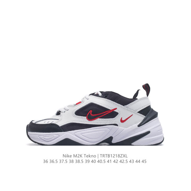 公司级耐克nike Air Monarch M2K 经典复古老爹鞋 夸张流线极符 风靡老爹元素 外形延续当下潮流得未来感老爹鞋 设计干净！ 货号：Bq3378-