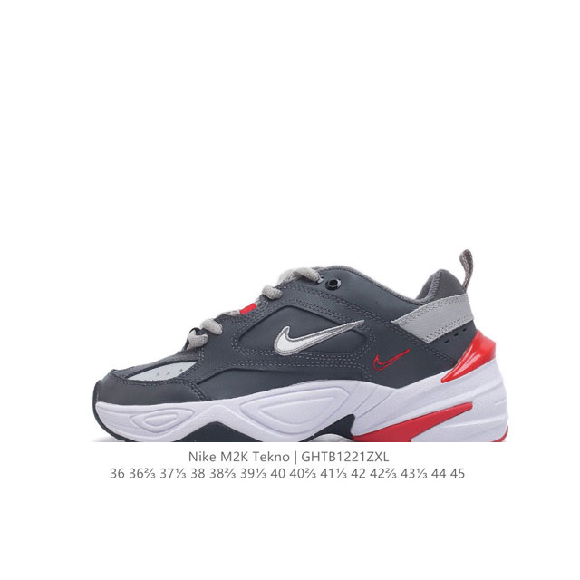 公司级耐克nike Air Monarch M2K 经典复古老爹鞋 夸张流线极符 风靡老爹元素 外形延续当下潮流得未来感老爹鞋 设计干净！ 货号：Bq3378-