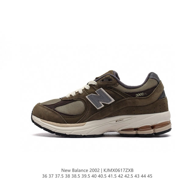 公司级新百伦 New Balance 2002R 跑鞋 男女运动鞋厚底老爹鞋。沿袭了面世之初的经典科技，以 Encap 中底配以升级版 N-Ergy 缓震物料。